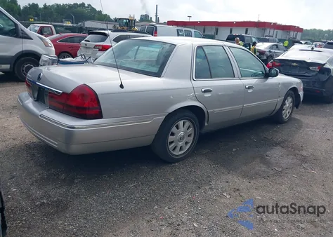 2005 Mercury Grand Marquis Ls/Lse из США, поврежденный, VIN 2MEHM75W95X657450